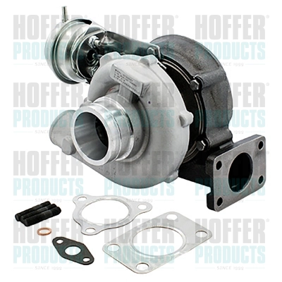 Turbocompresseur, suralimentation HOFFER 6900916