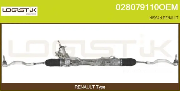 Crémaillère de direction LGK 028079110OEM