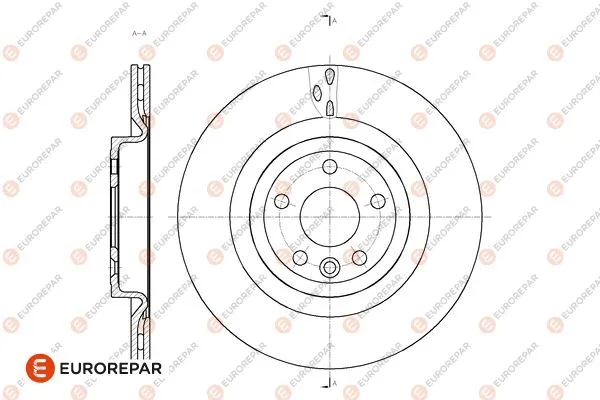 Disque de frein EUROREPAR 1676011680