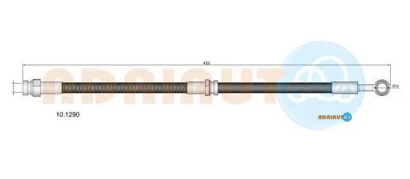 Flexible de frein ADRIAUTO 10.1290