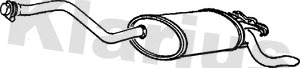 Silencieux arrière KLARIUS 240184