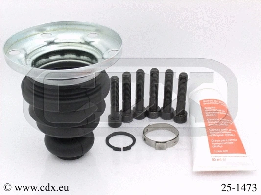 Jeu de joints-soufflets, arbre de commande CDX 25-1473
