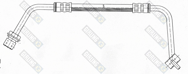 Flexible de frein GIRLING 9004253