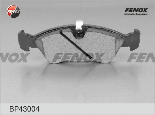 Kit de plaquettes de frein, frein à disque FENOX BP43004