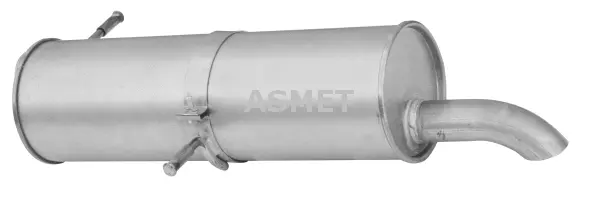 Silencieux arrière ASMET 08.056