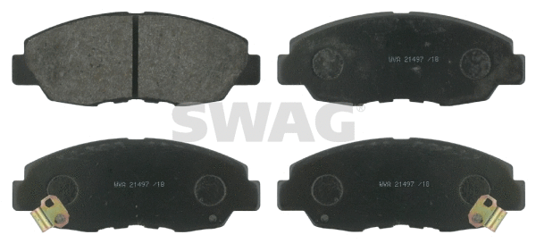 Kit de plaquettes de frein, frein à disque SWAG 85 91 6296