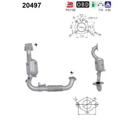 Catalyseur AS 20497