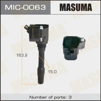 Bobine d'allumage MASUMA MIC-0063