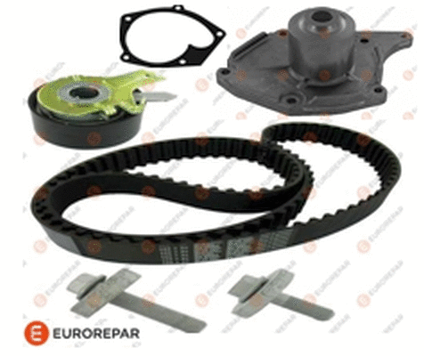 Pompe à eau + kit de courroie crantée EUROREPAR 1677184580