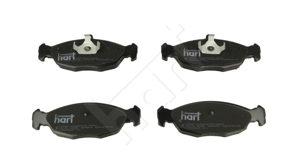 Kit de plaquettes de frein, frein à disque HART 215 965