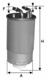 Filtre à carburant UNIFLUX FILTERS XN502