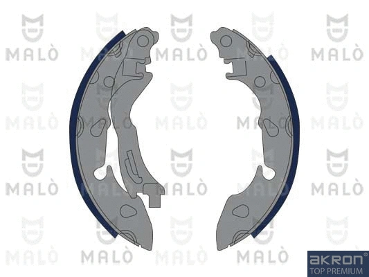 Jeu de mâchoires de frein AKRON-MALÒ 1390086