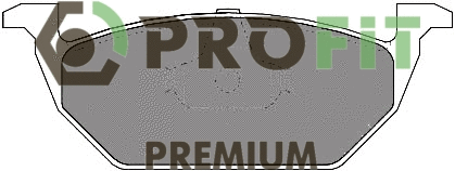 Kit de plaquettes de frein, frein à disque PROFIT 5005-1094