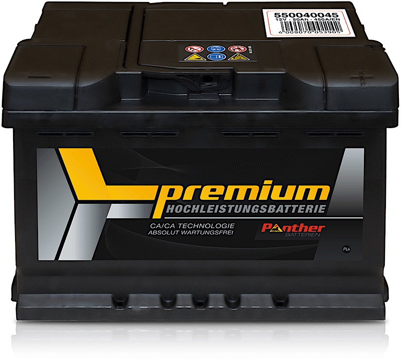 Batterie de démarrage PANTHER-BATTERIEN SB.5504033n