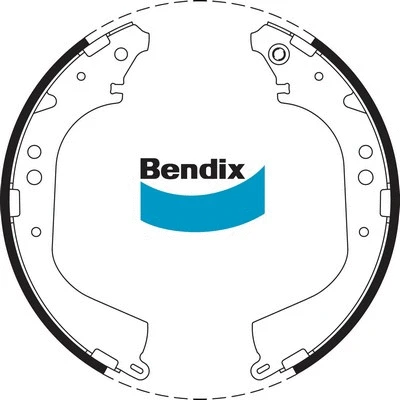 Jeu de mâchoires de frein Bendix BS1660