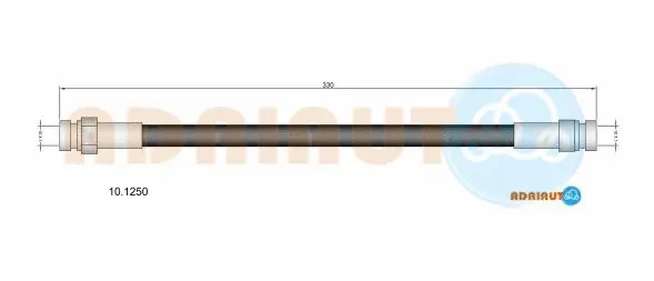 Flexible de frein ADRIAUTO 10.1250