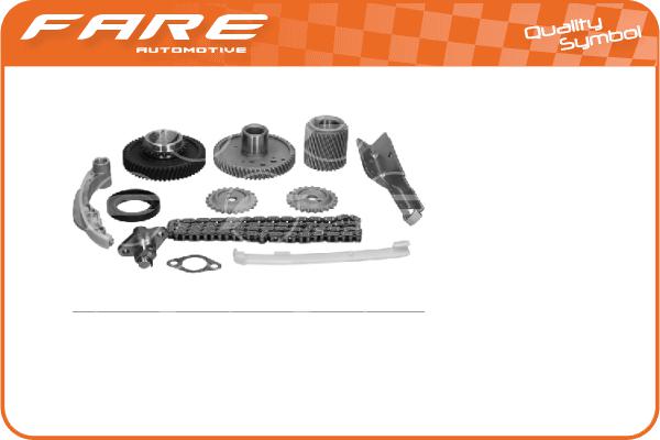Kit de distribution par chaîne FARE-CO 29021