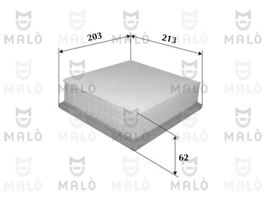 Filtre à air AKRON-MALÒ 1500008