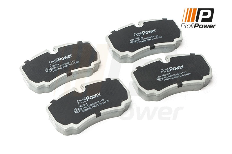 Kit de plaquettes de frein, frein à disque ProfiPower 1B2031