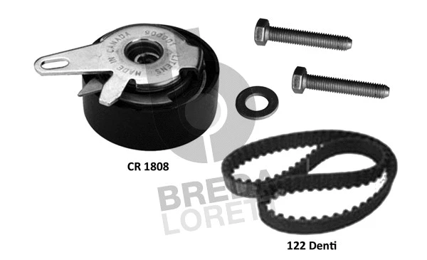 Kit de courroie crantée BREDA LORETT KCD0677