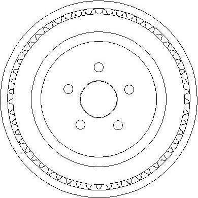 Tambour de frein National NDR271