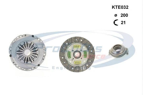 Kit d'embrayage PROCODIS FRANCE KTE032