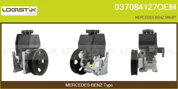 Pompe hydraulique, direction LGK 037084127OEM