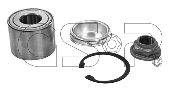 Kit de roulements de roue GSP-BR GK3680