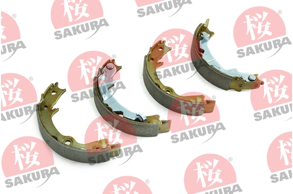 Jeu de mâchoires de frein, frein de stationnement SAKURA 602-00-4601