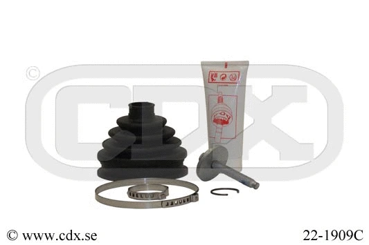 Jeu de joints-soufflets, arbre de commande CDX 22-1909C