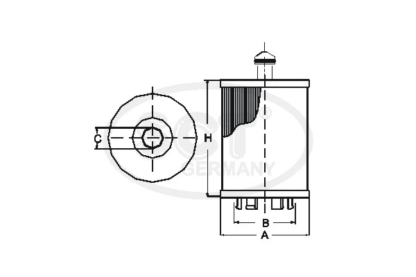 Filtre à air SCT - MANNOL SB 2136
