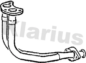 Tuyau d'échappement KLARIUS 120039