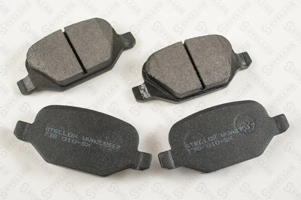 Kit de plaquettes de frein, frein à disque STELLOX 738 010-SX