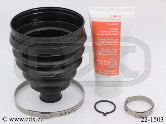 Jeu de joints-soufflets, arbre de commande CDX 22-1503