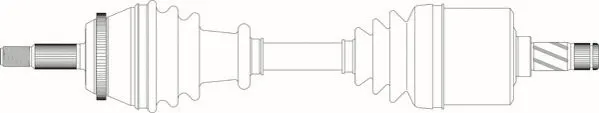 Arbre de transmission GENERAL RICAMBI RE3193