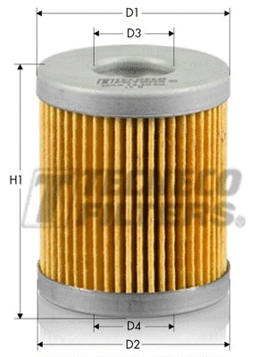 Filtre à carburant TECNECO FILTERS GAS13INT