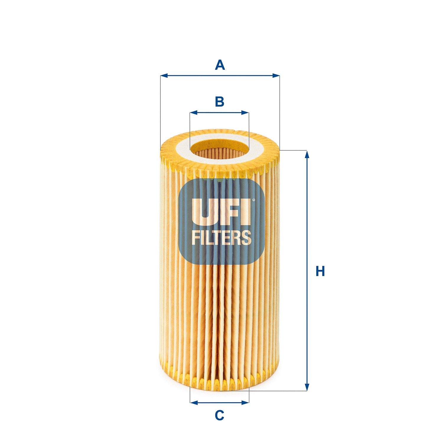 Filtre à huile UFI 25.039.00