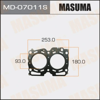 Joint, culasse MASUMA MD-07011S