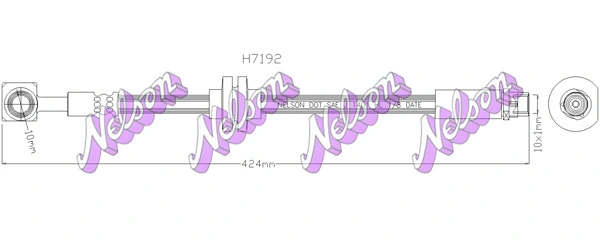 Flexible de frein BROVEX-NELSON H7192