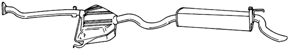 Silencieux arrière SIGAM 16636