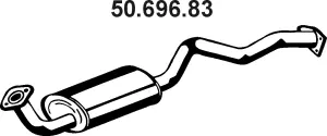 Silencieux arrière EBERSPÄCHER 50.696.83