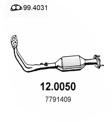 Catalyseur ASSO 12.0050