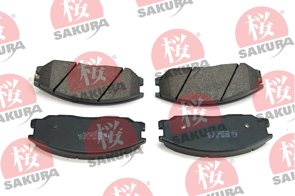 Kit de plaquettes de frein, frein à disque SAKURA 600-05-4770