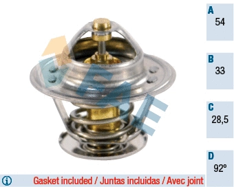Thermostat, liquide de refroidissement FAE 5302492