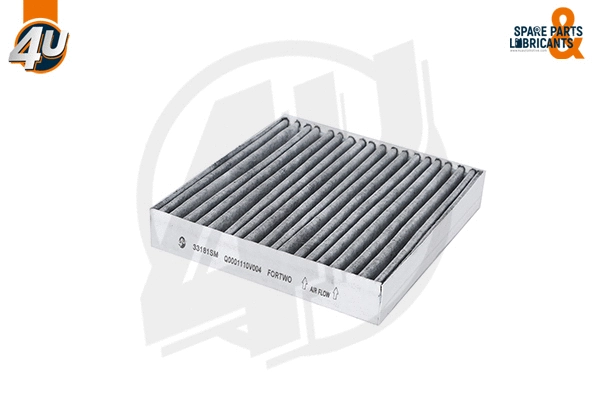Filtre, air de l'habitacle 4U Autoparts 33181SM