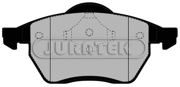Kit de plaquettes de frein, frein à disque JURATEK JCP1055