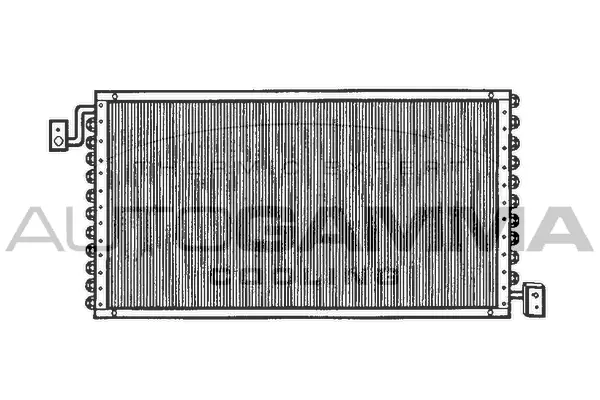 Condenseur, climatisation AUTOGAMMA 102785