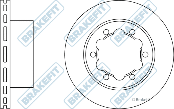 Disque de frein APEC SDK6474