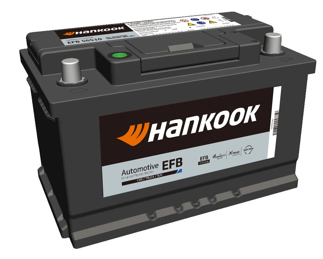 Batterie de démarrage Hankook EFB 56530