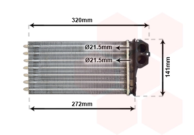 Système de chauffage VAN WEZEL 40006356